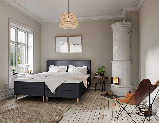 BED 001 SCANDINAVIAN INTERIOR