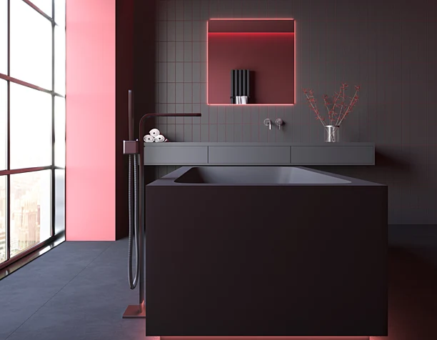 Bathroom design [ black water ]