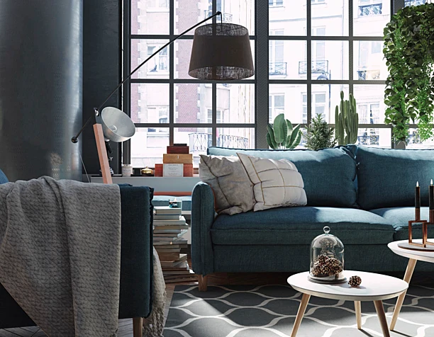 3ds max Livingroom