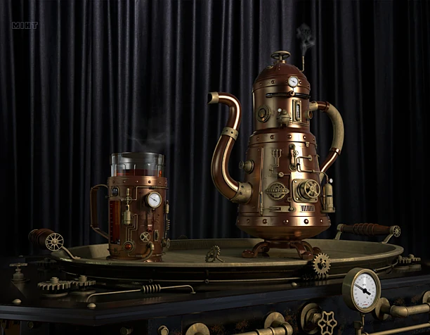 Steampunk tea