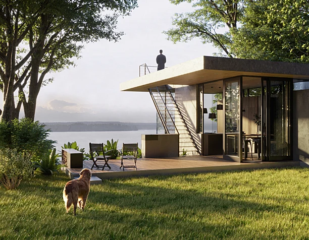 Lake House (сделано по референсу)