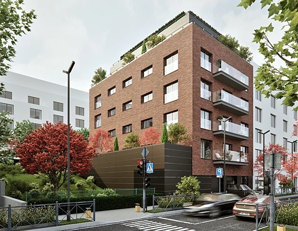 Apartament building in Prague