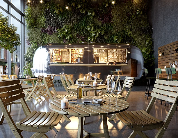Urban garden (сделано по референсу)