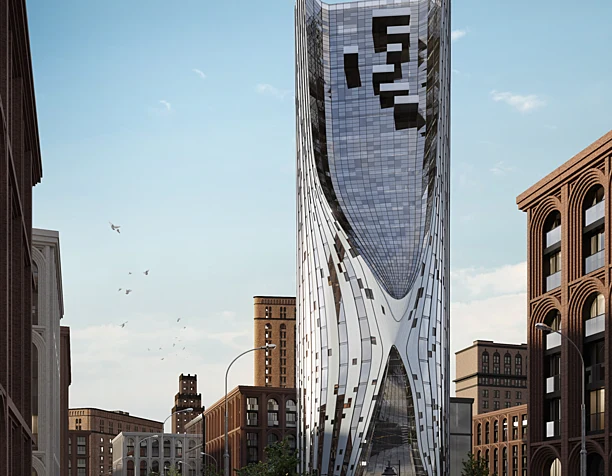 The  hourglass tower