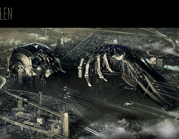 THE FALLEN. Anti-Utopia 3D Art