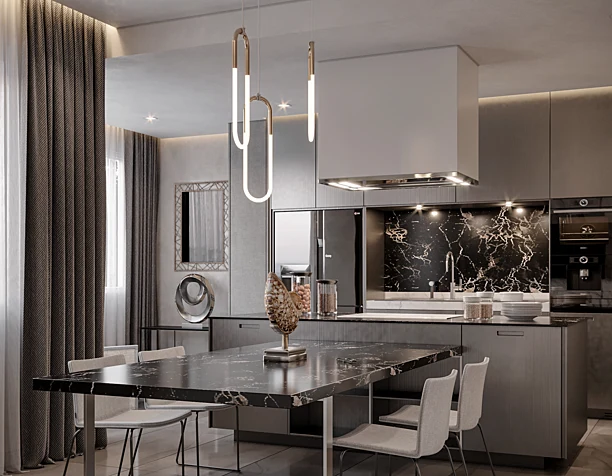Apartment in Dushanbe, Kitchen