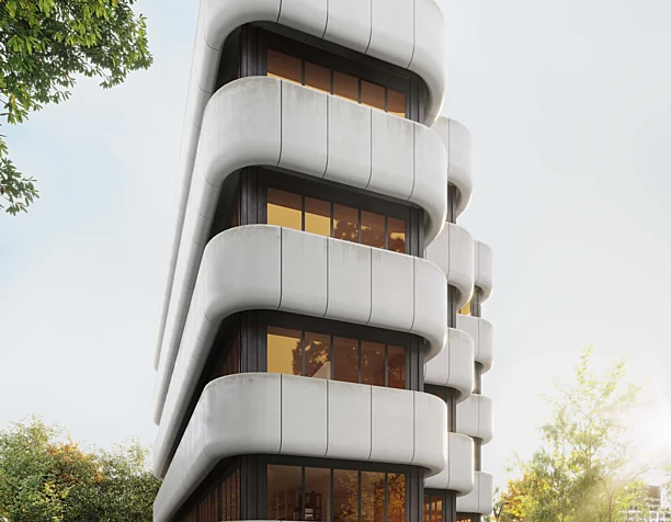 Концепт офисного здания ( The concept of the office building ).