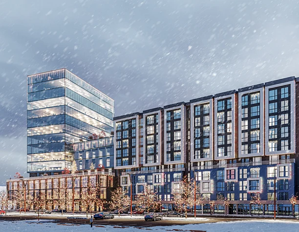 Residential complex in Ukraine
