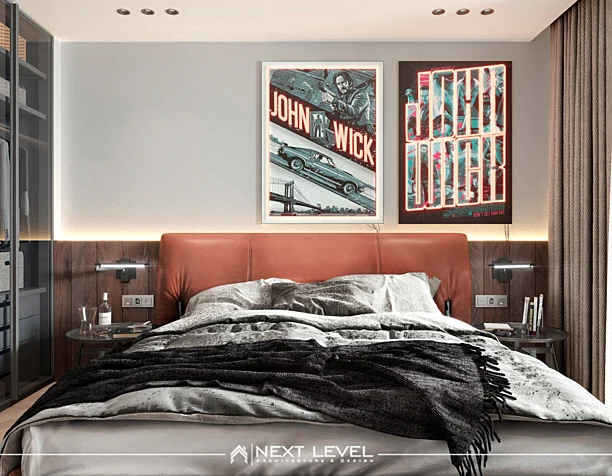Современная спальня для молодой семьи | Modern bedroom