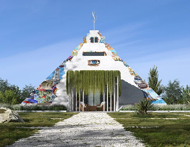 Pyramid house concept