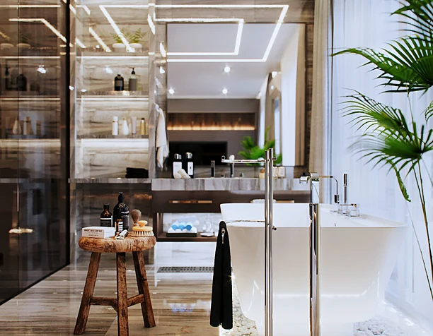 Spa bathroom