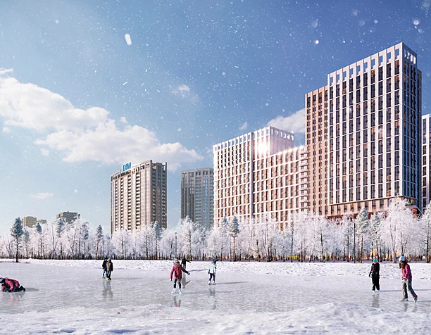 Residential complex in Kyiv.  New Avtograf