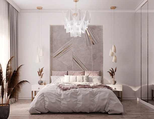 Modern style bedroom
