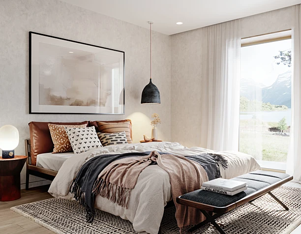 Scandinavian bedroom