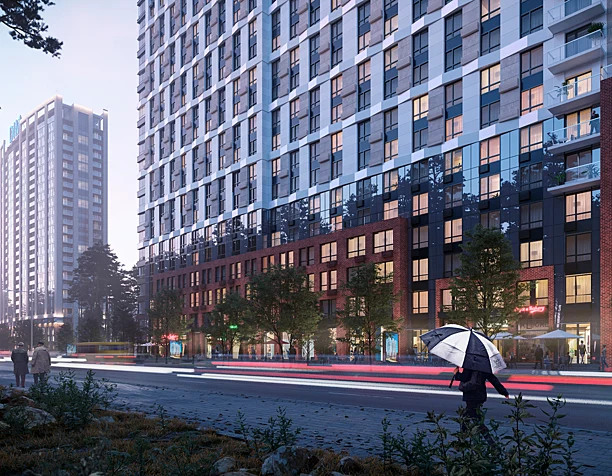 Residential complex in Kyiv. New Avtograf