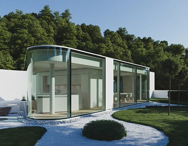 Lake lugano house (сделано по референсу)