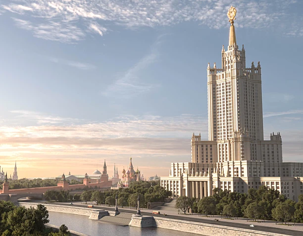 Высотное административное здание в Зарядье