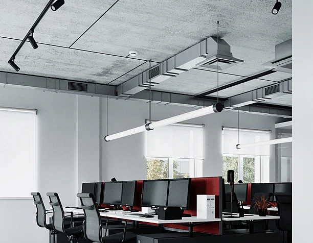 Office of a large regional company