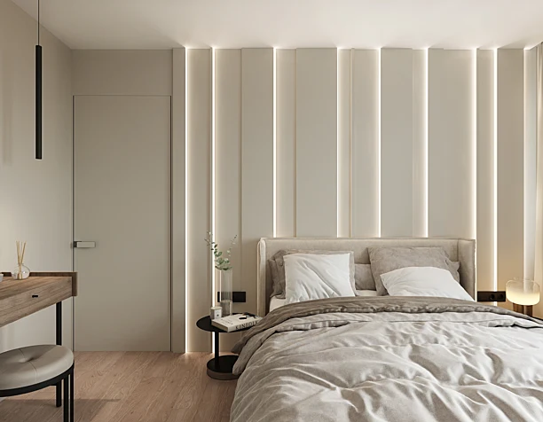 Pastel bedroom