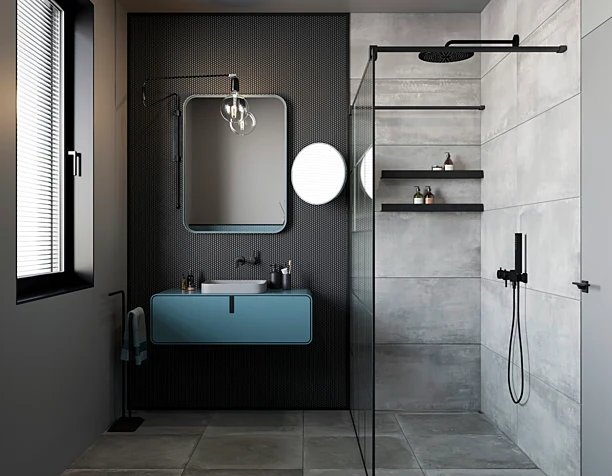 GREY&BLUE BATHROOM CONCEPT