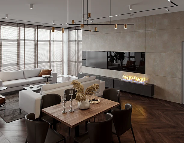 Visualization of loft interior