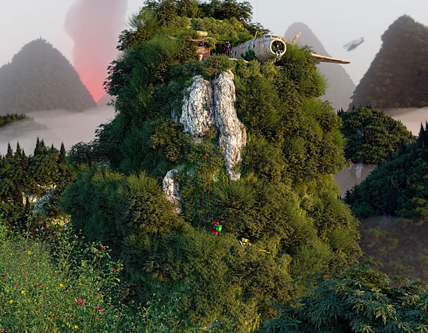 Провинция Guilin. Китай. 2025. "На конкурс"