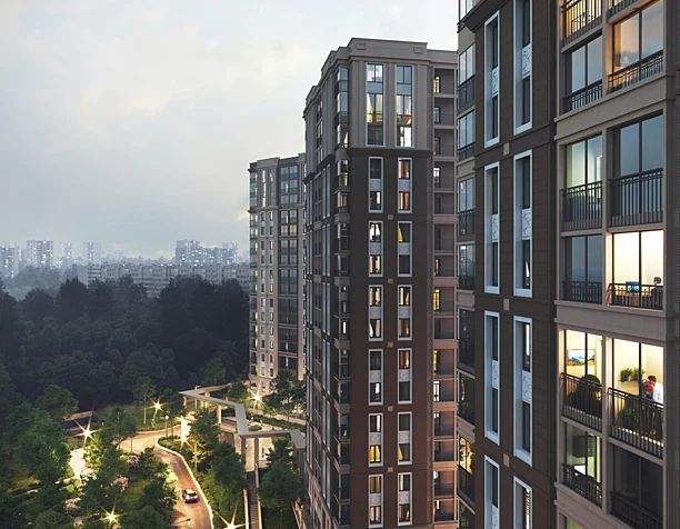 Residential complex in Moscow