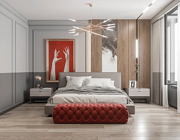 CONTEMPORARY STYLE BEDROOM
