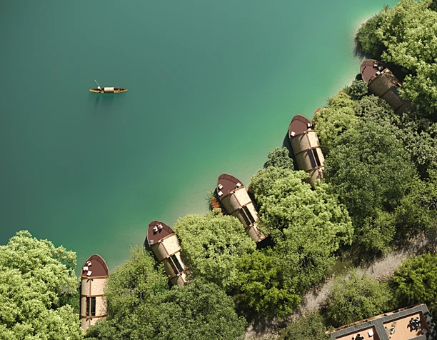 Boat Rooms on the Fuchun River (сделано по референсу)