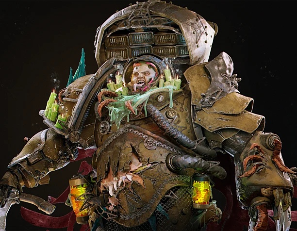 Champion of Nurgle. Death Guard