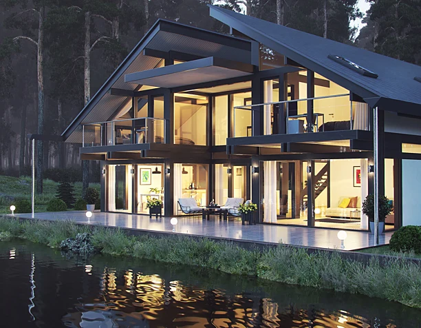 House by the river