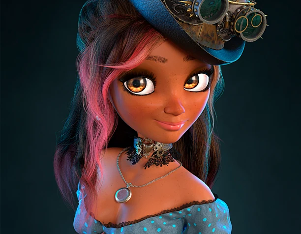 Madam Josie (steampunk girl)