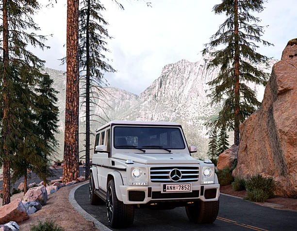 mercedes-benz g-class (сделано по референсу)