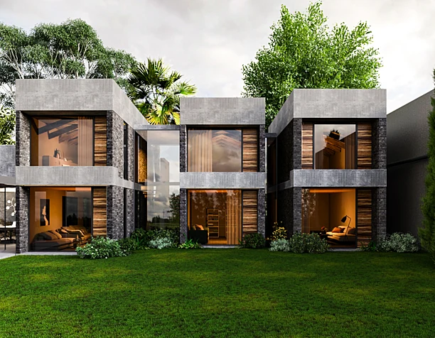 Modular house (Reference)(сделано по референсу)