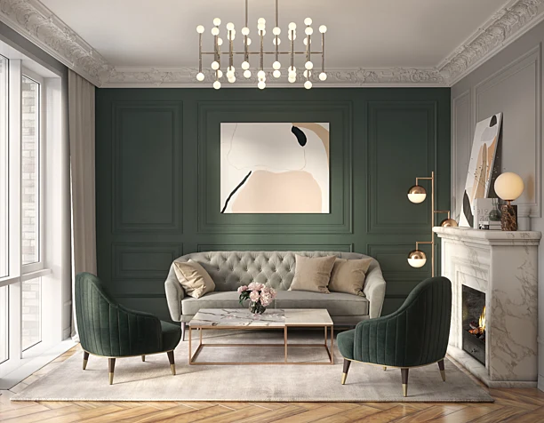 Living Room. Soft Light