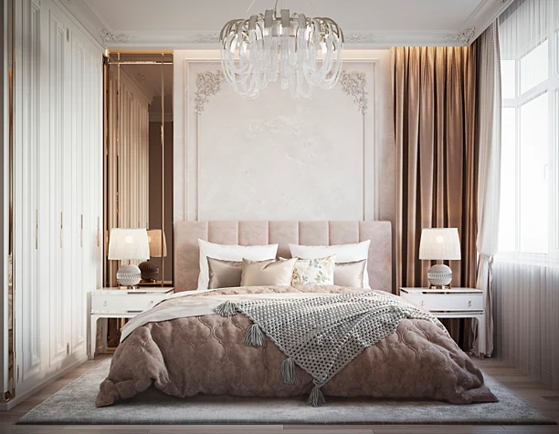 DESIGN BEDROOM​​​​​​​: NEOCLASSICAL STYLE