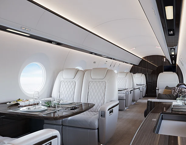 Jet interior