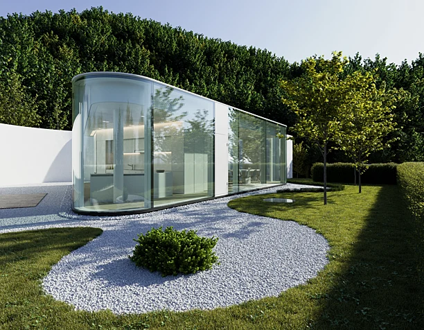 Lake Lugano House (выполнено по референсу)