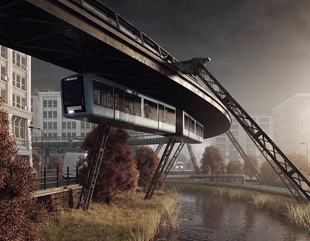 Urban exterior \ Sky train