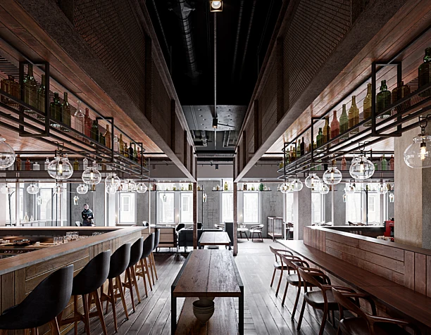 Mercato / Neri & Hu Design and Research Office (сделано по референсу)