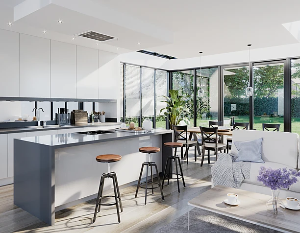 Kitchen Interior in the Casle Road