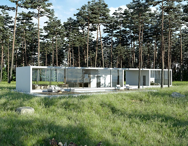 Modern exterior