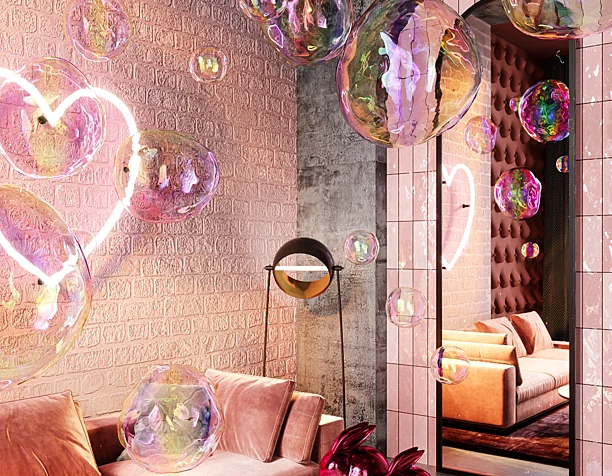 Pink Rabbits