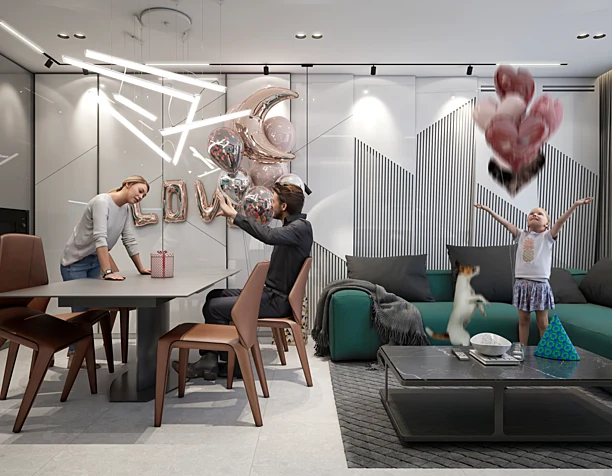 Contemporary/modern apartment