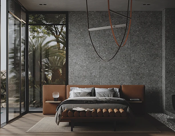 Tropical bedroom