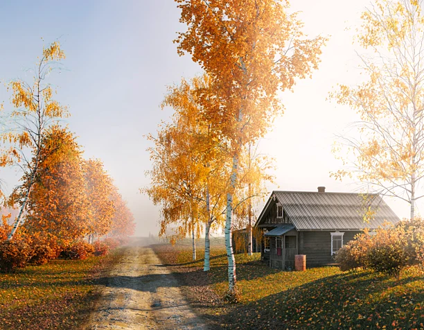 Country house in Russia
