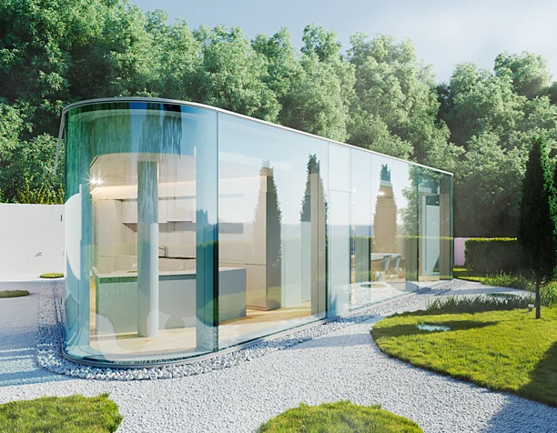 Lake Lugano House (сделано по уроку)