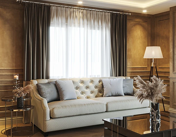 Turkey . Livingroom design / Corona renderer
