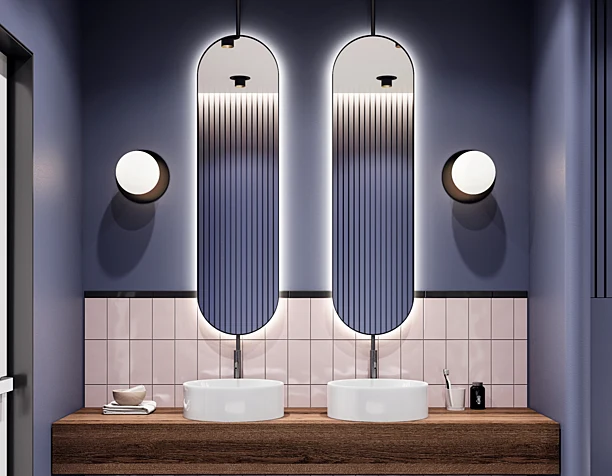 BLUE BATHROOM