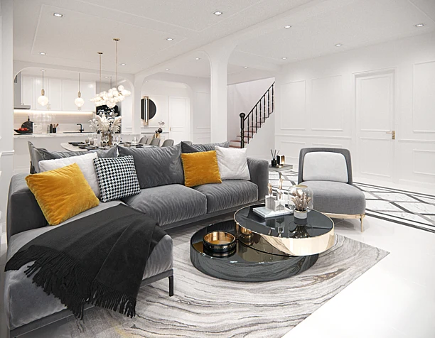 Living area Praram 3 Project